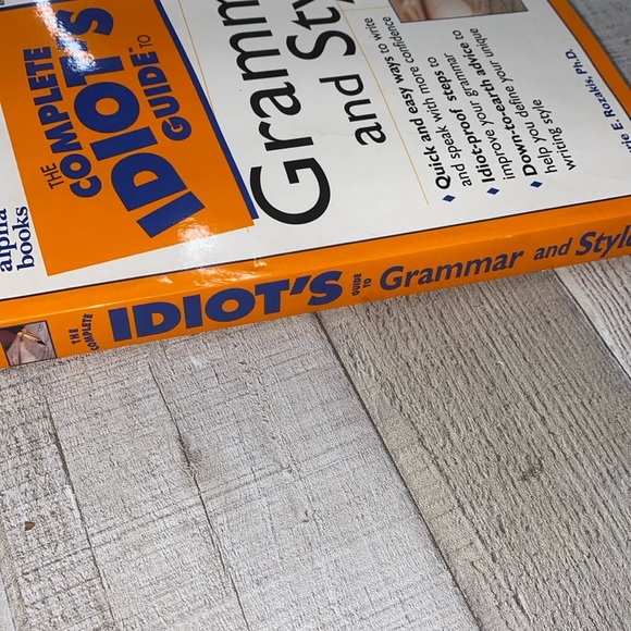 The Complete idiots guide book to grammar and style - Picture 9 of 9